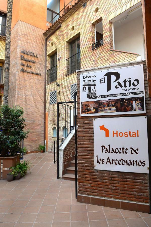 Hostal Palacete De Los Arcedianos Tarazona Esterno foto